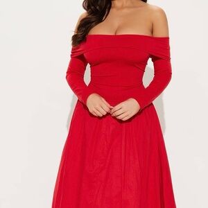 MELANIE POPLIN MAXI DRESS